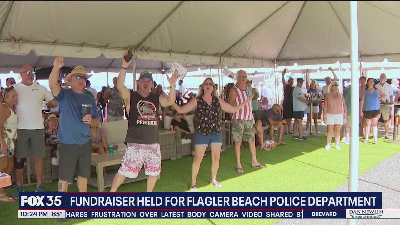 Community holds fundraiser for Flager Beach Police Department