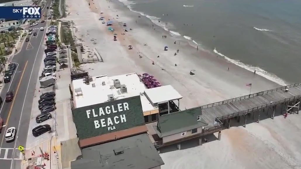 Flagler Beach Pier construction begins after hurricane damage