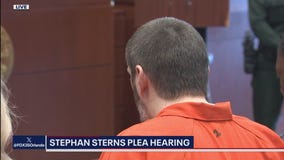 Stephan Sterns talks during sentencing