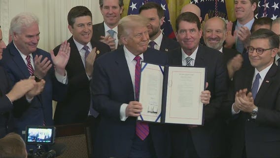 President Trump signs crypto bill into law