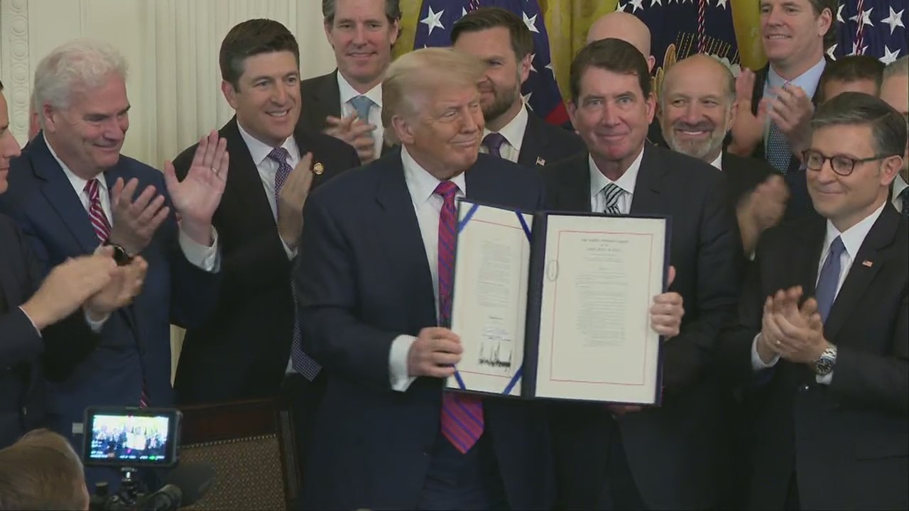 President Trump signs crypto bill into law