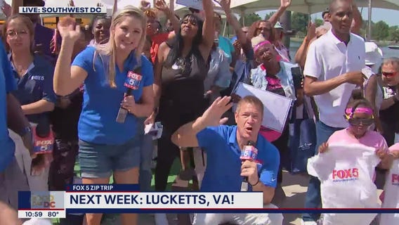 FOX 5 Zip Trip The Wharf: Saying Goodbye!