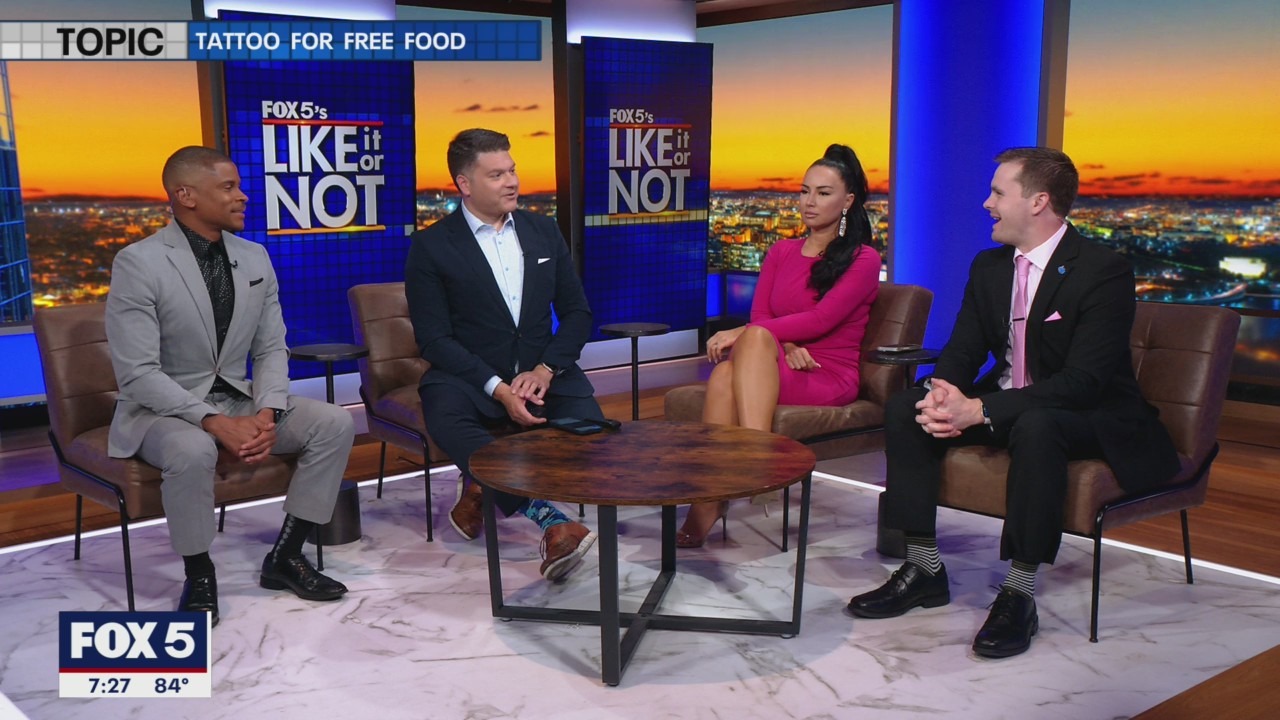 LIKE IT OR NOT: Tattoos for free food