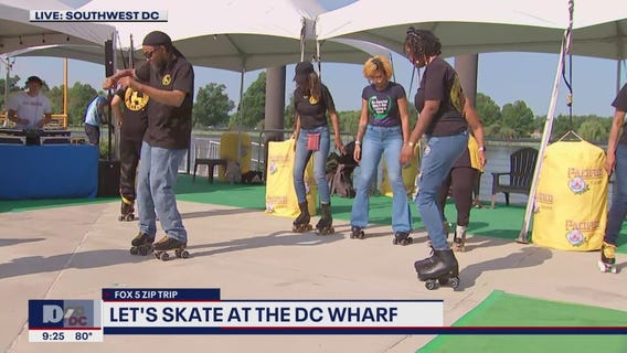 FOX 5 Zip Trip The Wharf: Let's Skate DC