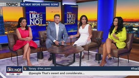 LIKE IT OR NOT: Actor skips eating meat before kissing vegan co-star