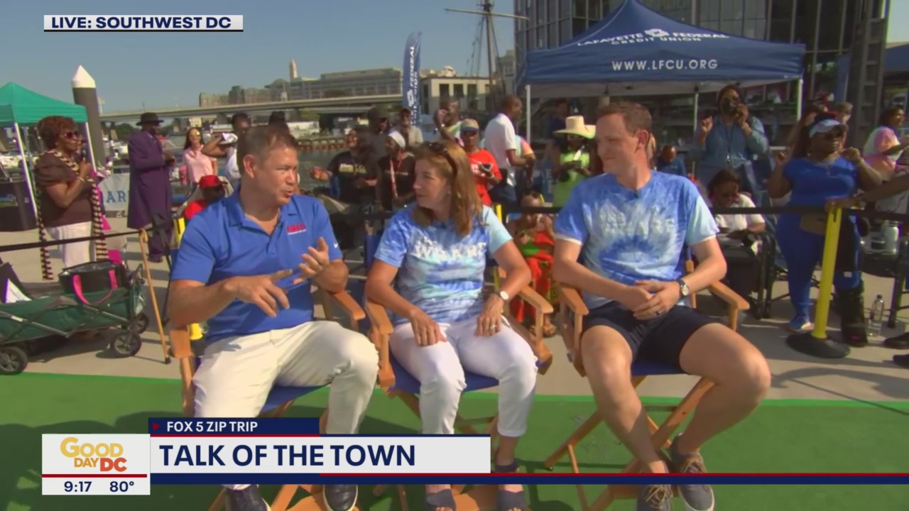 FOX 5 Zip Trip The Wharf: Talk Of The Town!