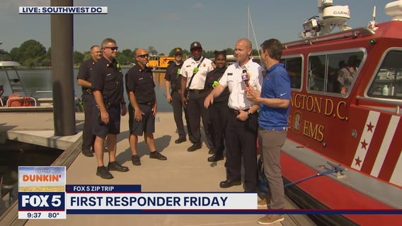 FOX 5 Zip Trip The Wharf: First Responder Friday