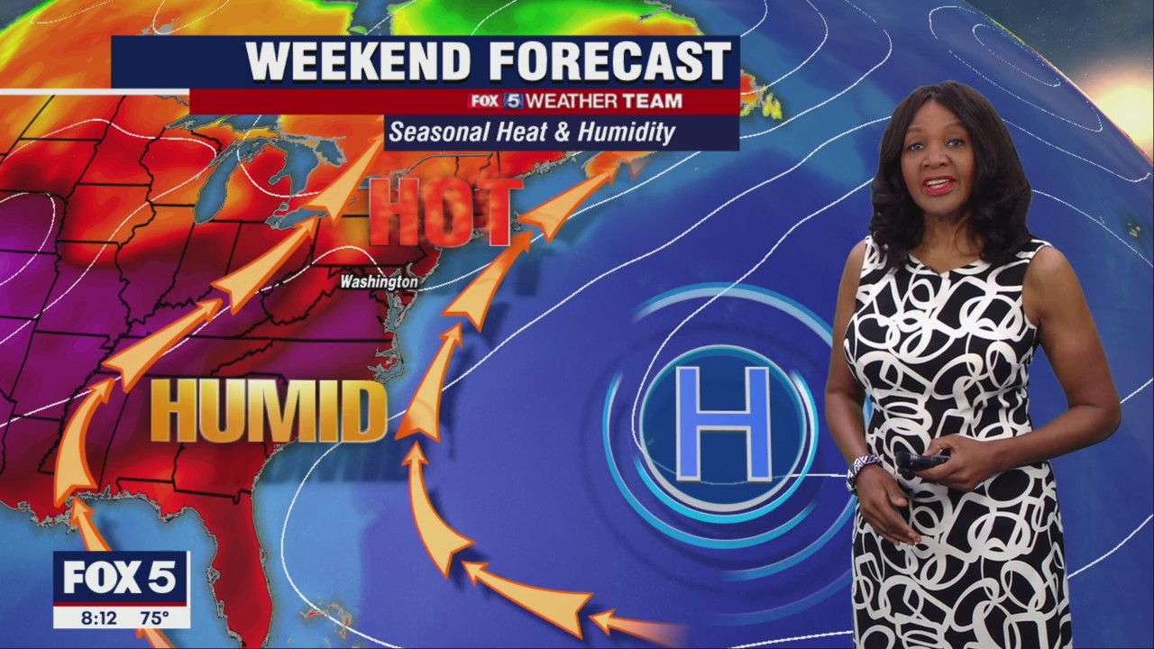 FOX 5 Weather forecast for Sunday, July 17