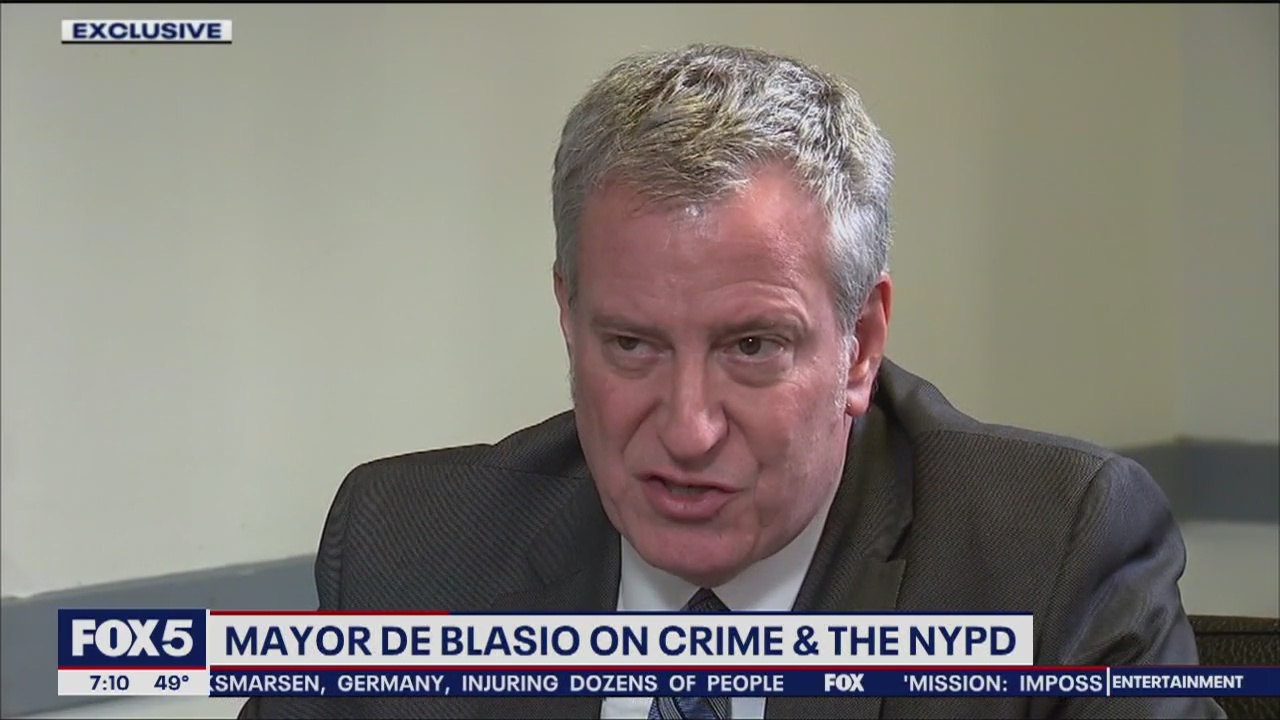 Exclusive: Mayor Bill de Blasio on Crime, NYPD