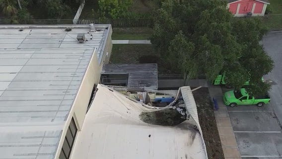 Roof collapses at Melbourne community center