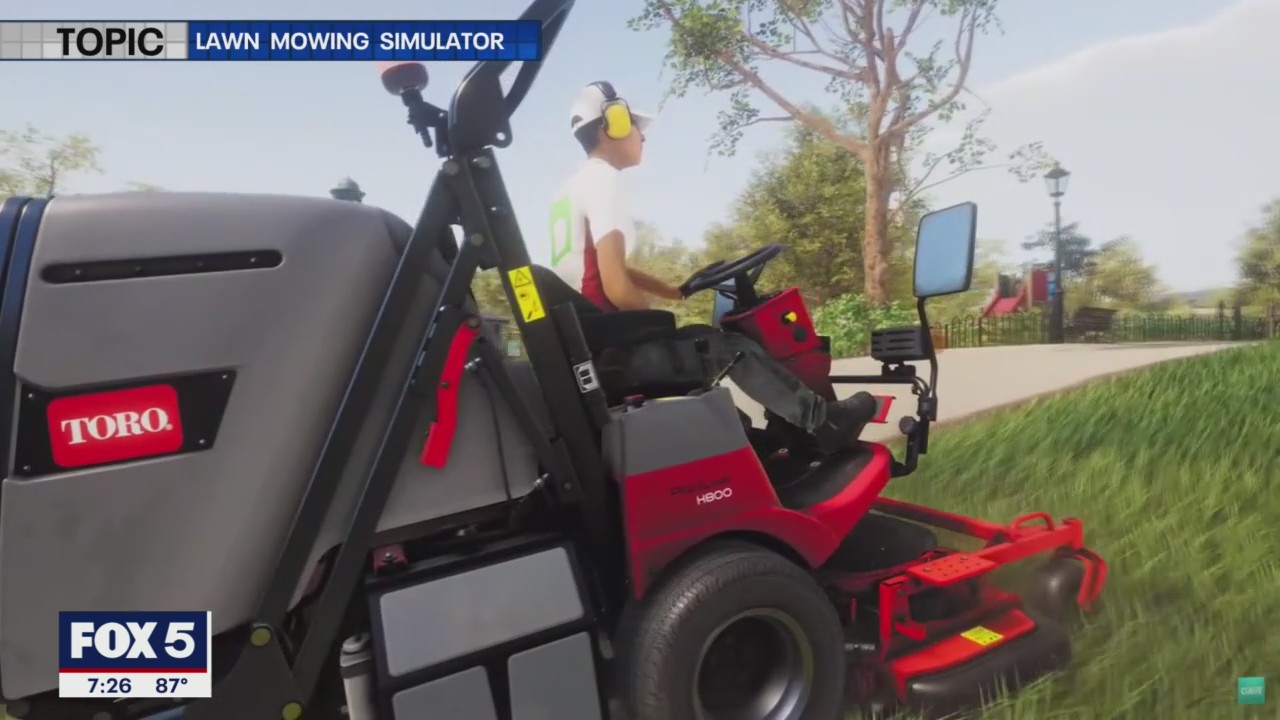 LIKE IT OR NOT: Lawn mowing simulator