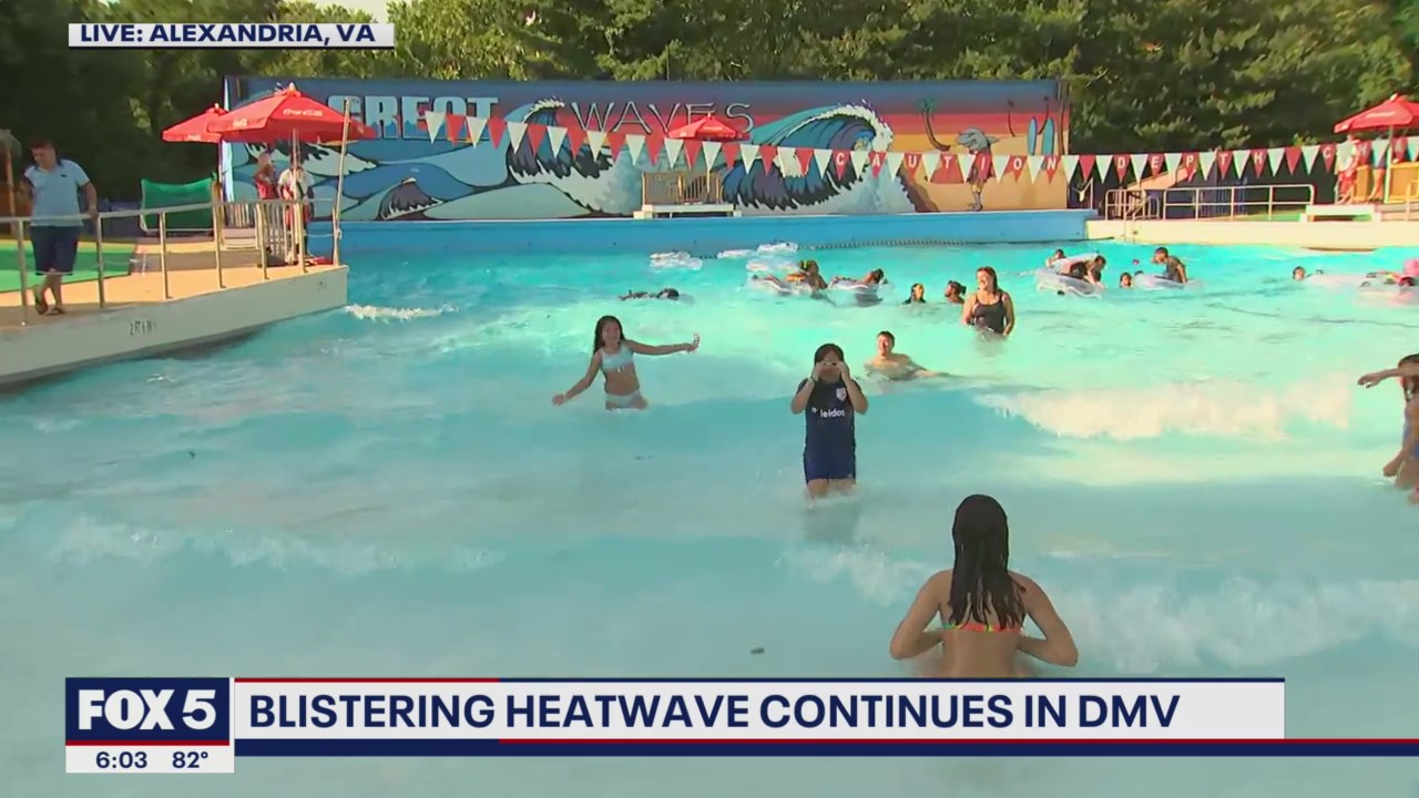 Blistering heatwave continues in DMV | FOX 5 DC