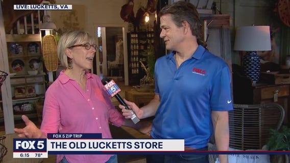 FOX 5 Zip Trip Lucketts: The Old Lucketts Store