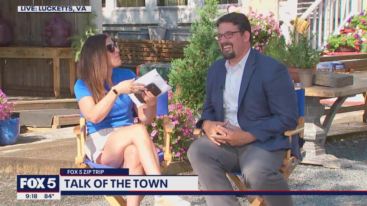 FOX 5 Zip Trip Lucketts: Talk of the Town!