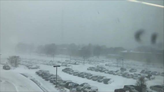 Blizzard conditions pummel upstate NY