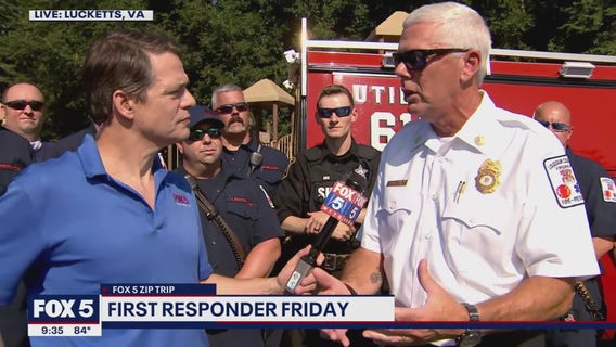 FOX 5 Zip Trip Lucketts: First Responder Friday
