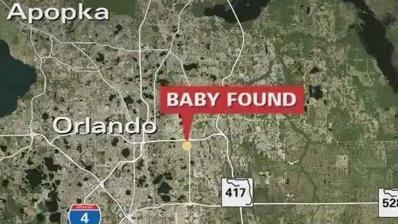1-week-old baby left alone in driveway, Orlando Police say