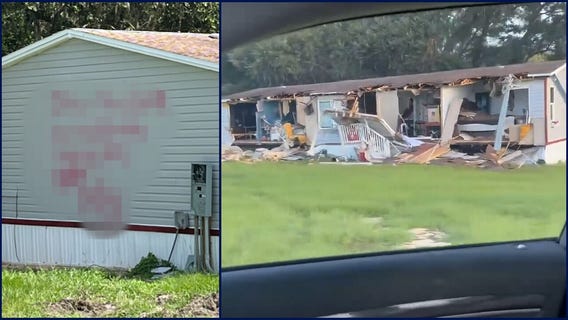 Home mysteriously destroyed in Lake County