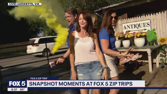 FOX 5 Zip Trip Lucketts: 360 Cam!
