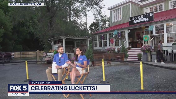 FOX 5 Zip Trip Lucketts: Saying good morning!