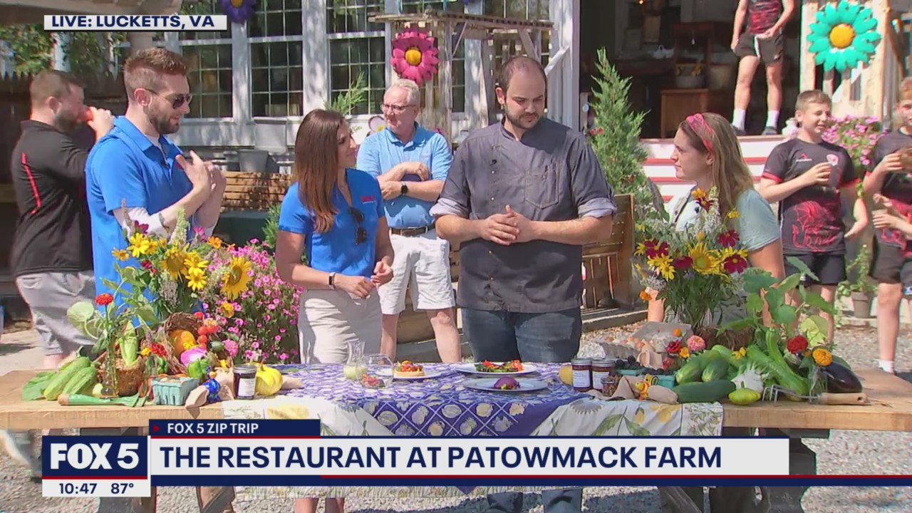 FOX 5 Zip Trip Lucketts: The Restaurant at Patowmack Farm