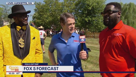 FOX 5 Zip Trip Lucketts: Making friends!