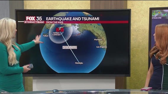 Tsunami advisory issued for entire U.S. west coast