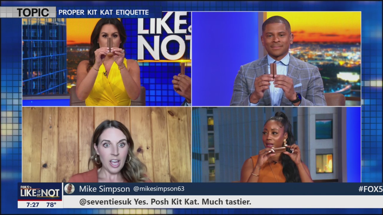 LIKE IT OR NOT: Kit Kat eating etiquette
