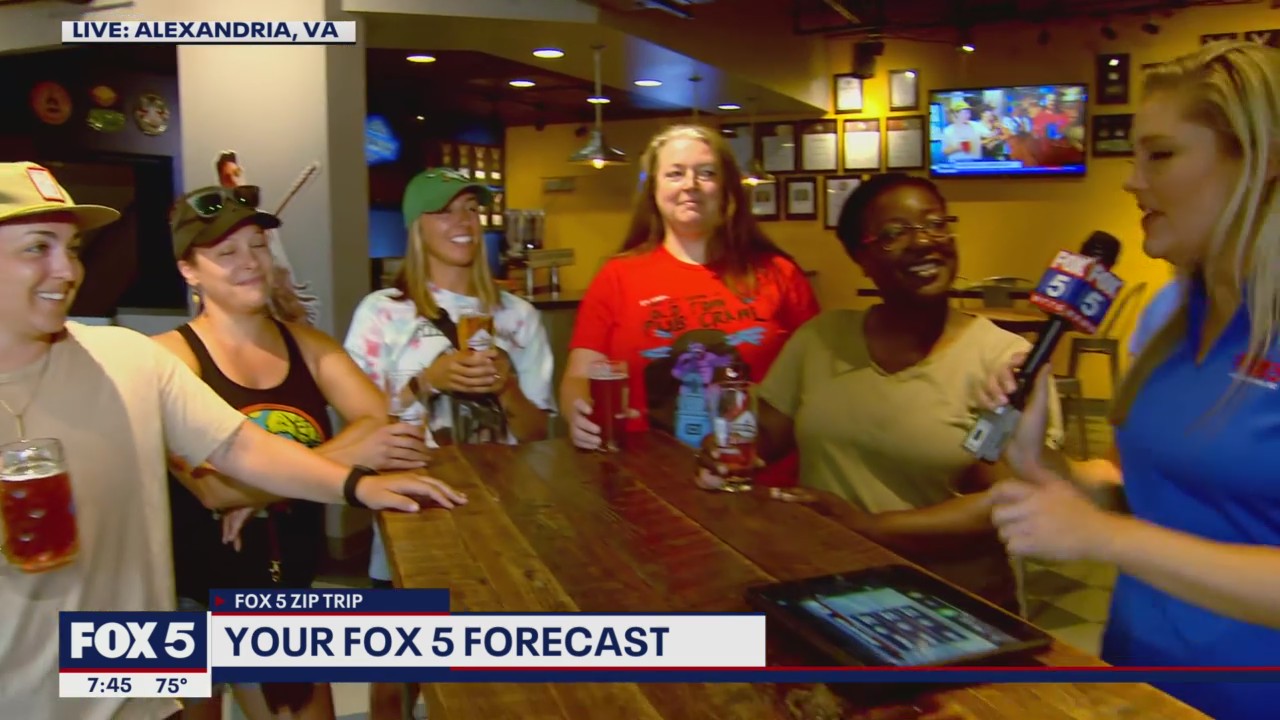FOX 5 Zip Trip to Alexandria: Hanging with friends!