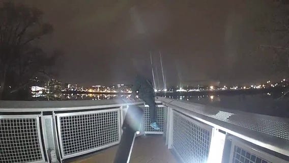 Newark cops help man threatening to jump into river