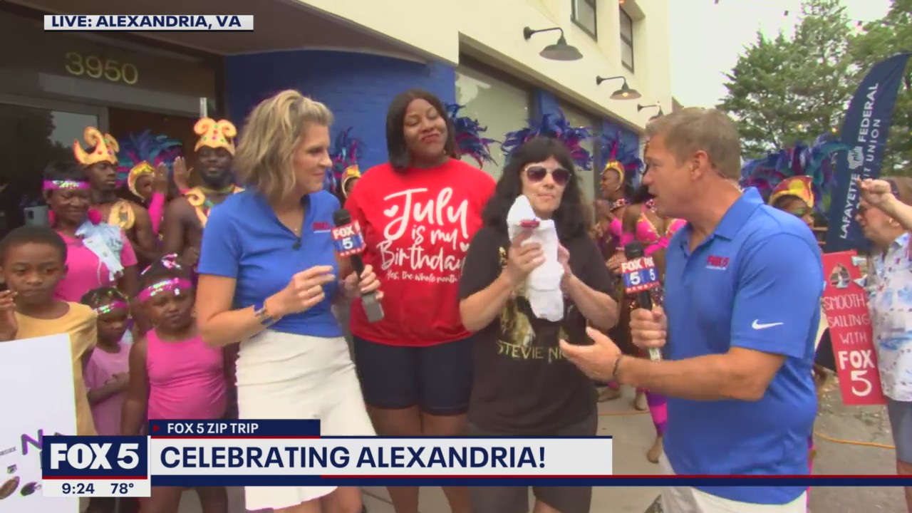 FOX 5 Zip Trip to Alexandria: Celebrating B-Days!