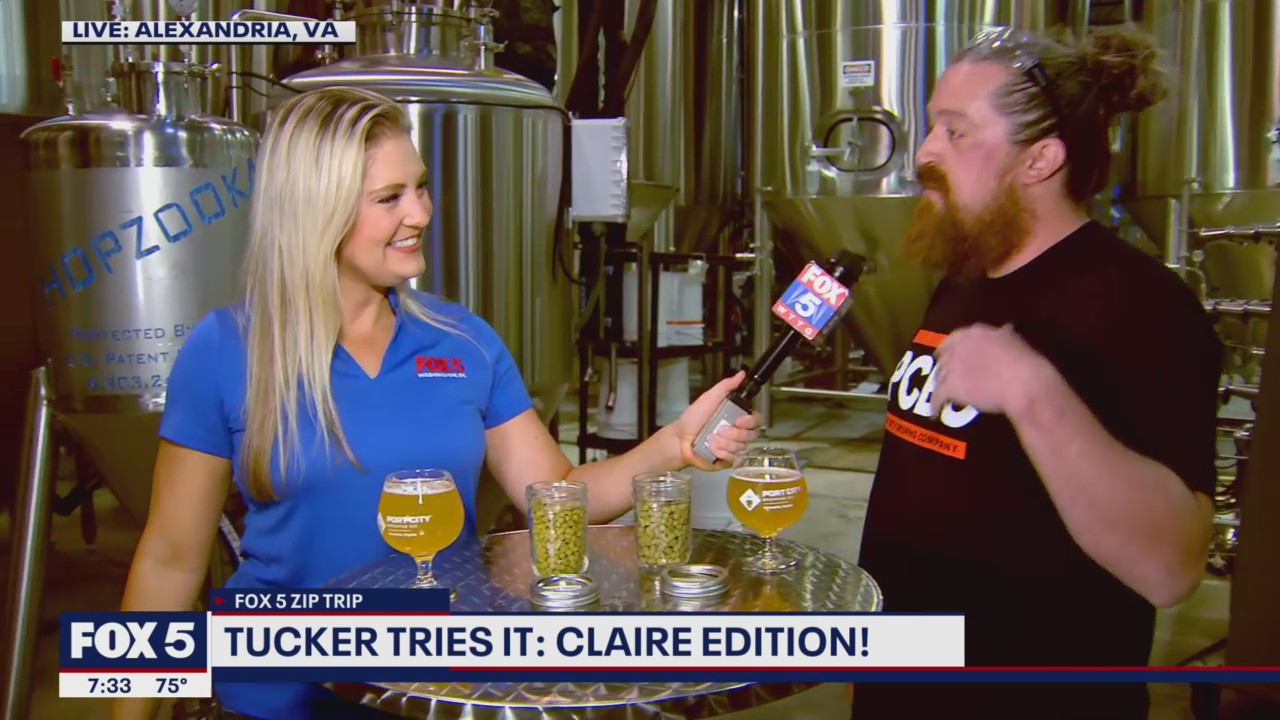 FOX 5 Zip Trip to Alexandria: Dry hopping!