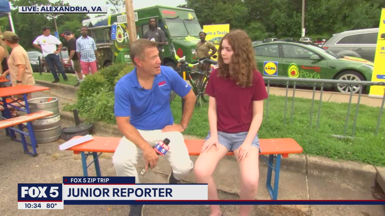 FOX 5 Zip Trip to Alexandria: Junior Reporter