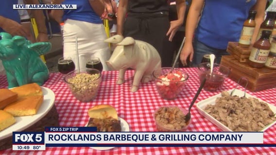 FOX 5 Zip Trip to Alexandria: Rocklands Barbeque and Grilling Company
