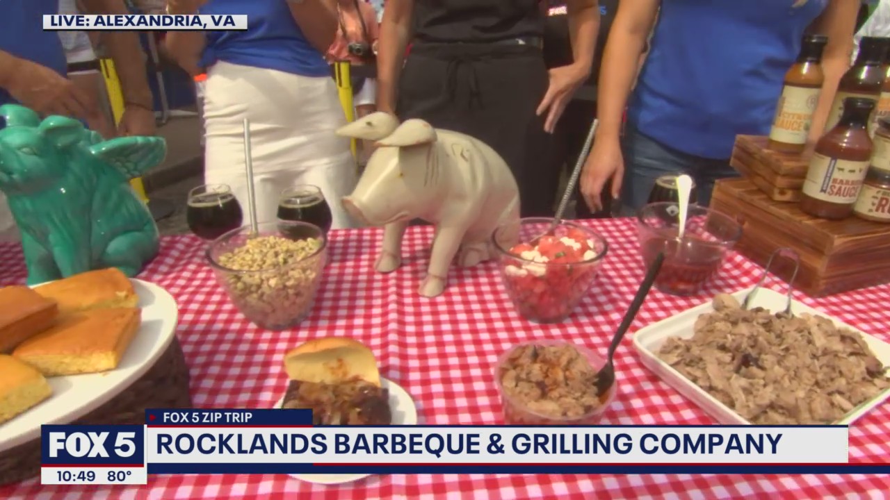 FOX 5 Zip Trip to Alexandria: Rocklands Barbeque and Grilling Company