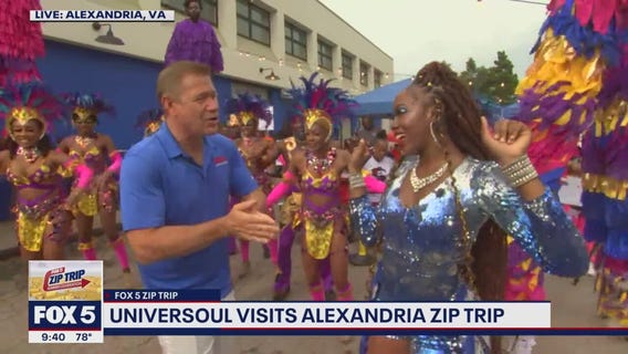 FOX 5 Zip Trip to Alexandria: UniverSoul Circus visits Alexandria!