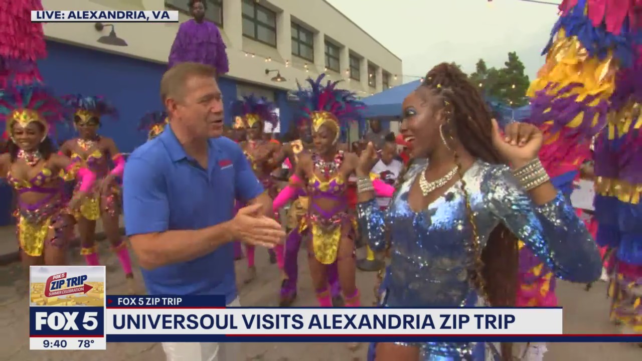 FOX 5 Zip Trip to Alexandria: UniverSoul Circus visits Alexandria!