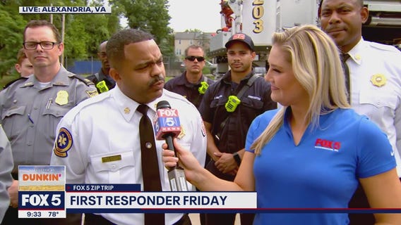 FOX 5 Zip Trip to Alexandria: First Responder Friday!