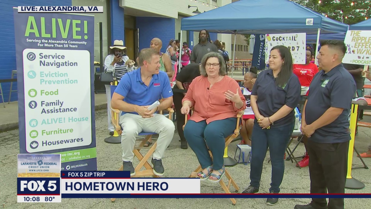 FOX 5 Zip Trip to Alexandria: Hometown Hero