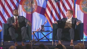 Florida gov. candidate Byron Donalds speaks on 'Alligator Alcatraz'