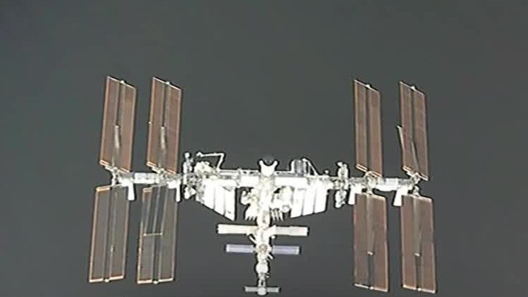 NASA's SpaceX Crew-11 undocks at the ISS