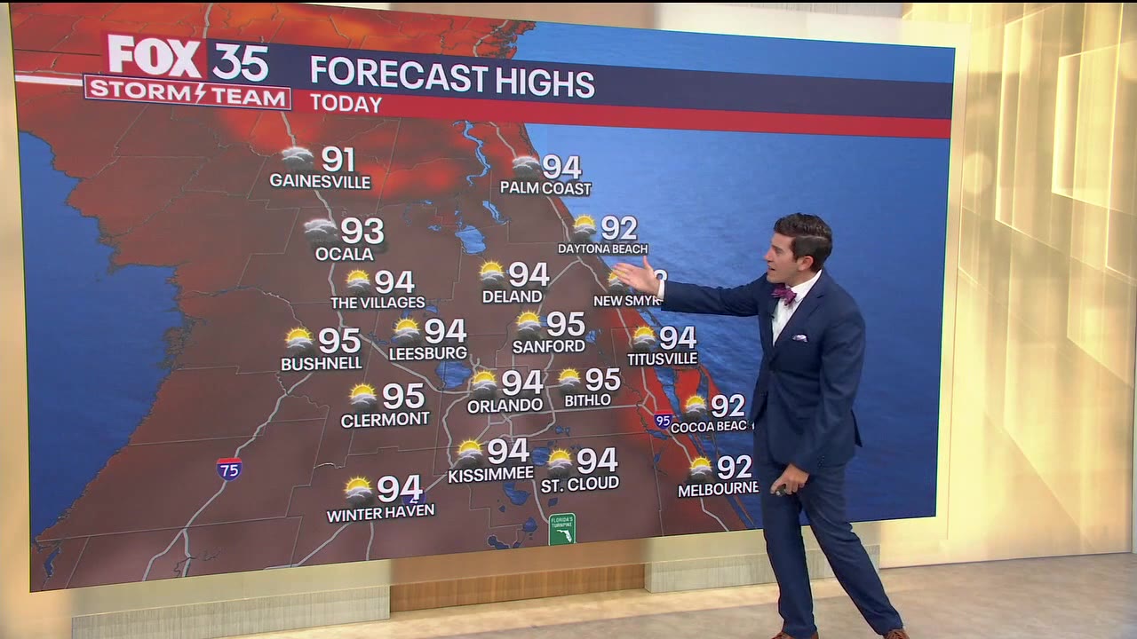 Orlando AM Weather Forecast: August 3, 2025