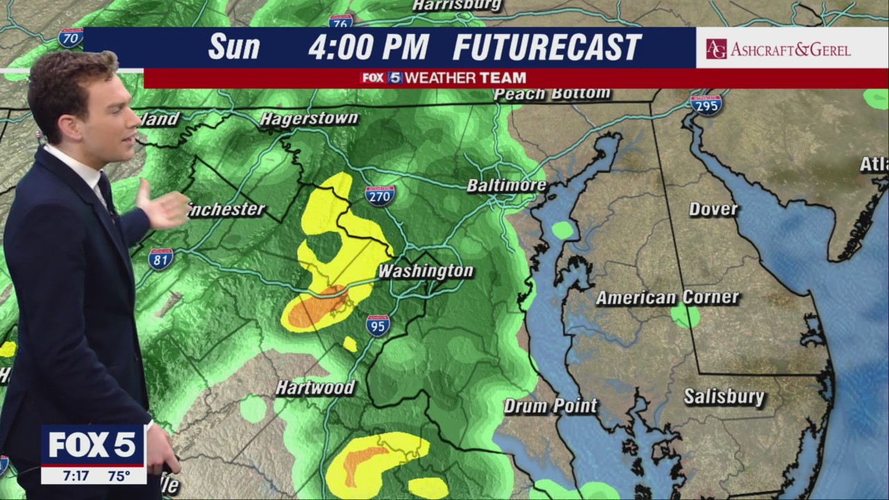FOX 5 Weather forecast for Sunday, July 31 | FOX 5 DC
