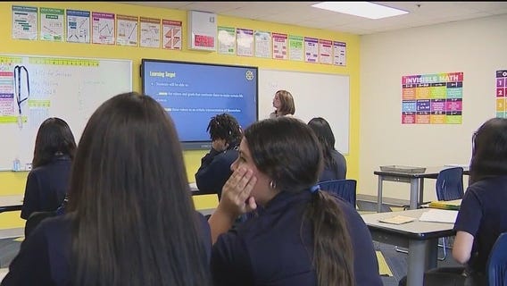 Inside Cristo Rey Orlando High School