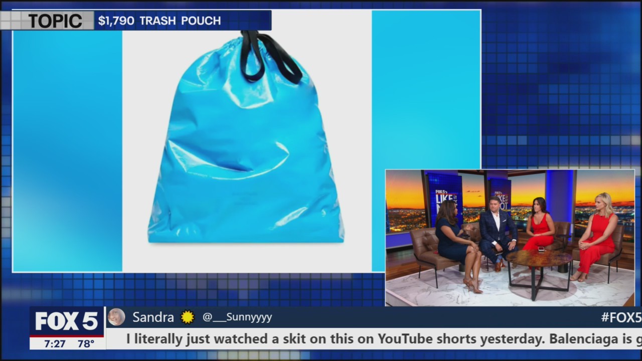 LIKE IT OR NOT: Balenciaga trash pouch