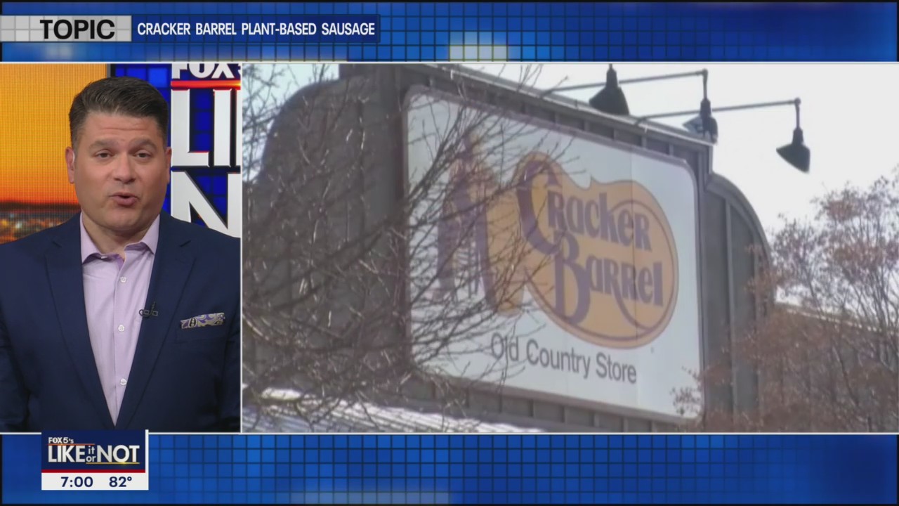 LIKE IT OR NOT: Cracker Barrel customers are not fans of "woke" plant-based offerings