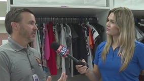 Stenstrom Elementary's clothing pantry for students in need