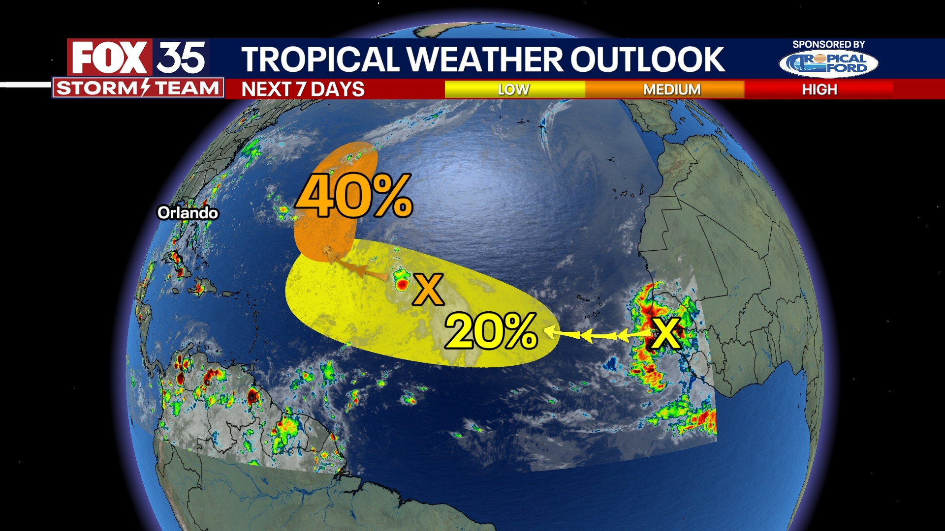 Tropical update: 8PM August 8, 2025 | FOX 35 Orlando