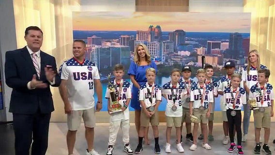 Sanford Babe Ruth 8U team World Series runner-ups