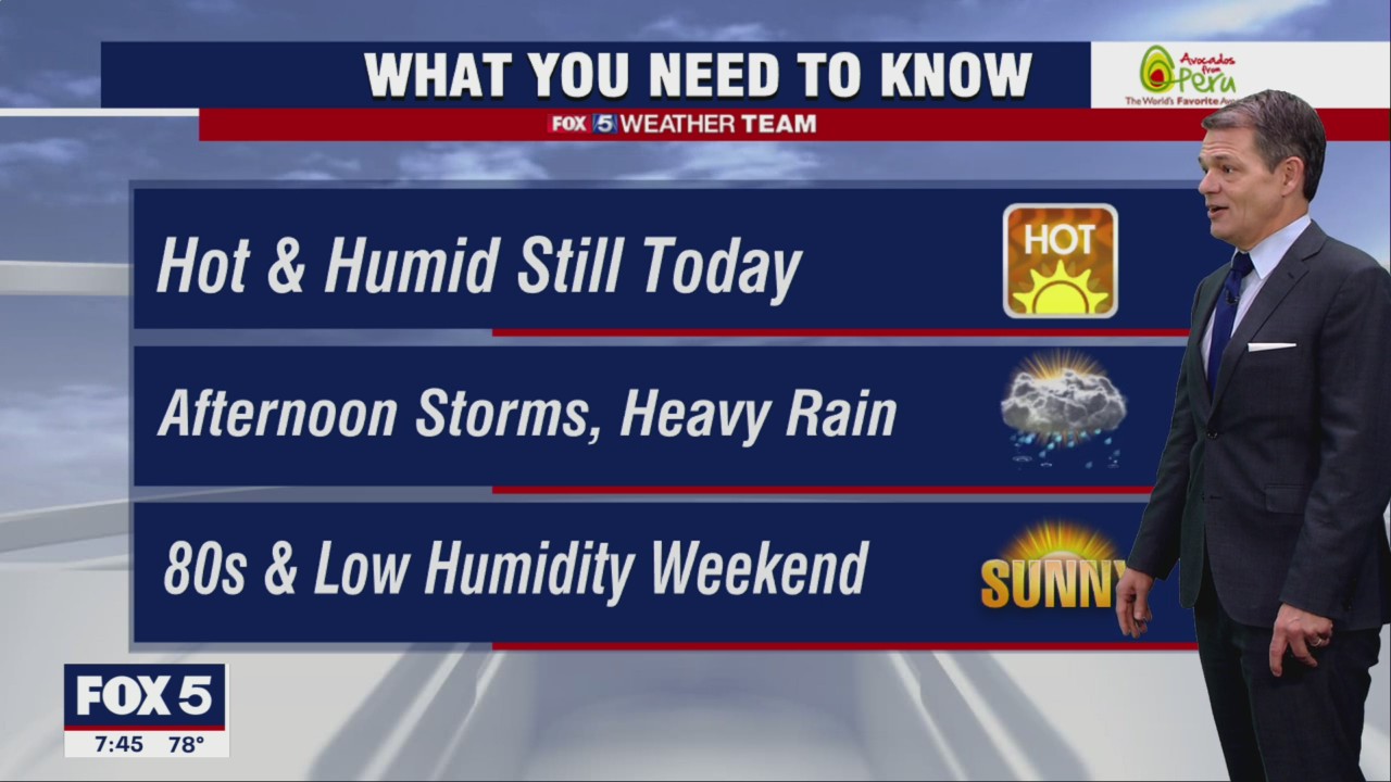 Severe weather possible Wednesday